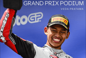 Veda Ega Pratama Podium 3 Moto3 Brasil 2026 Sejarah Indonesia