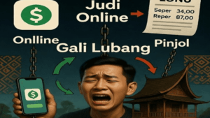 “Gali Lubang Tutup Lubang”: Jeratan Maut Judol dan Pinjol Hancurkan Masa Depan Ekonomi Warga Nagari