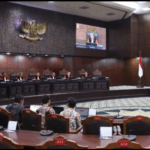 Sidang Mahkamah Konstitusi terkait gugatan program makan bergizi gratis terhadap anggaran pendidikan