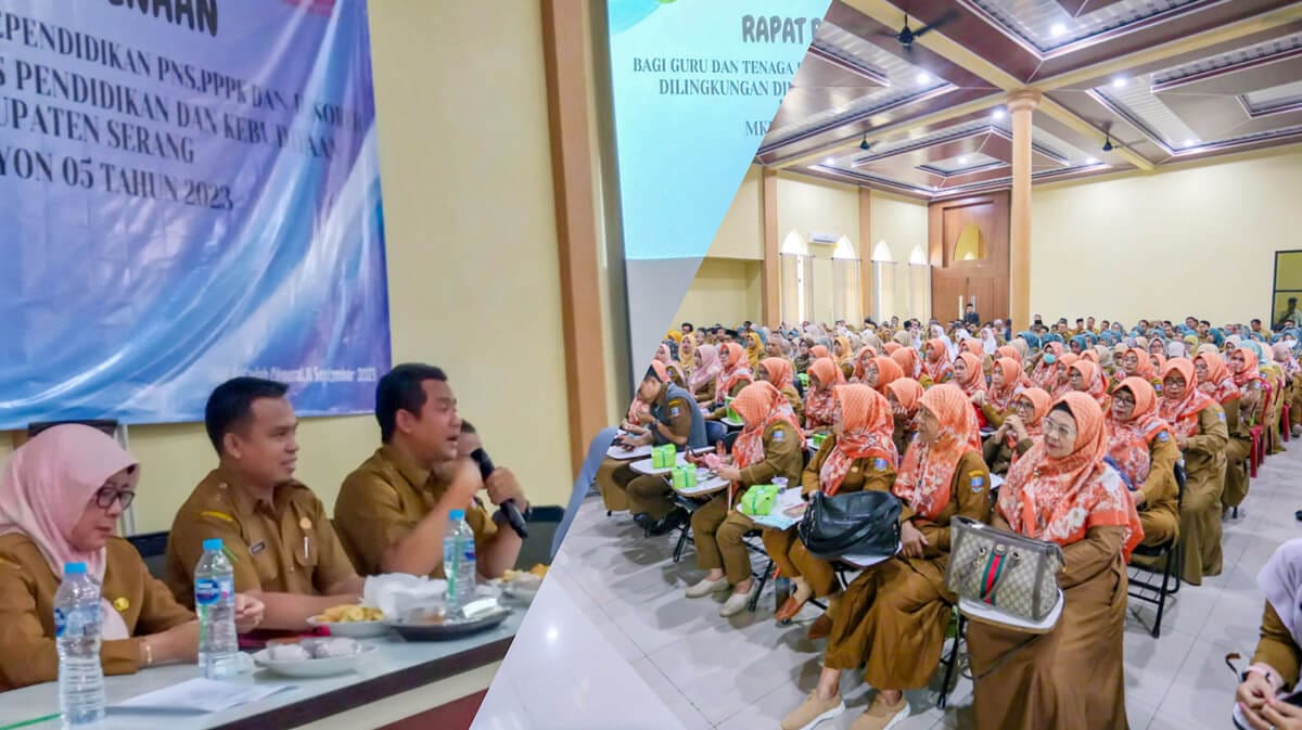 Kegiatan rapat guru sekolah dasar sebagai bagian dari manajemen pendidikan
