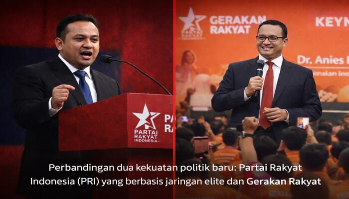 PRI vs Gerakan Rakyat: Antara Daur Ulang Elite dan Harapan Perubahan